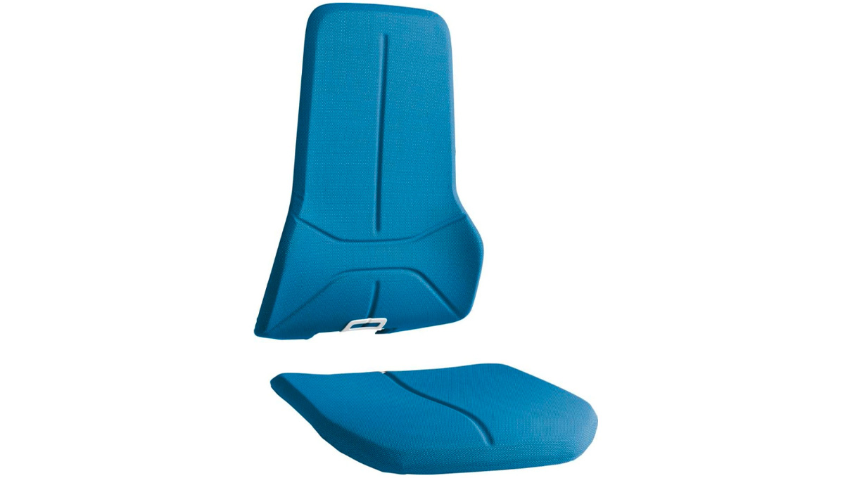 Bimos Elément de rembourrage en Supertec 9588-SP02 pour siège de travail Neon, bleu