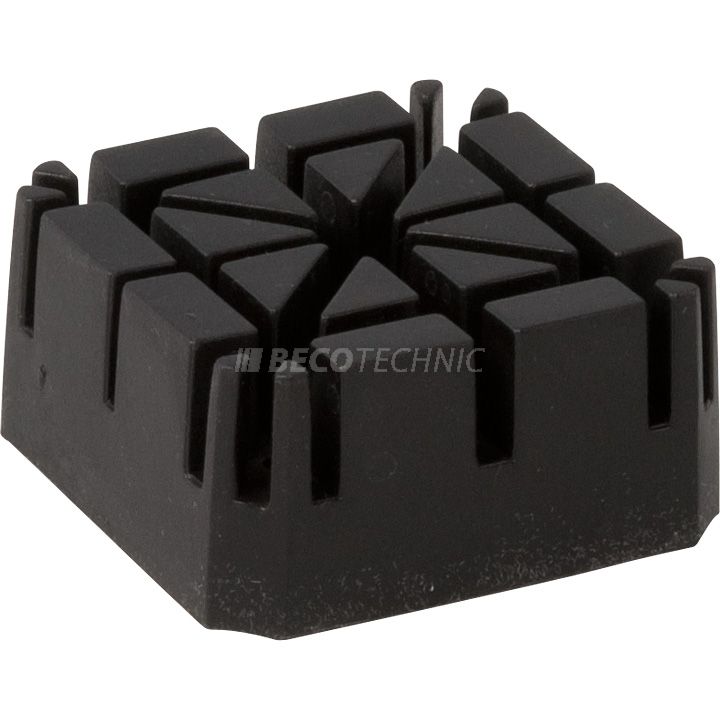 Posage de bracelet, plastique, 53 x 53 x26 mm