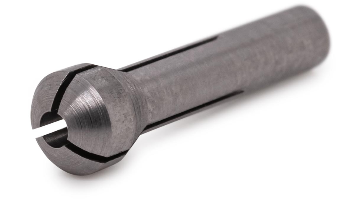 Bergeon 30601-127 Mandrin à pinces pour broche avec bague d'arrêt, Ø 0,8 mm