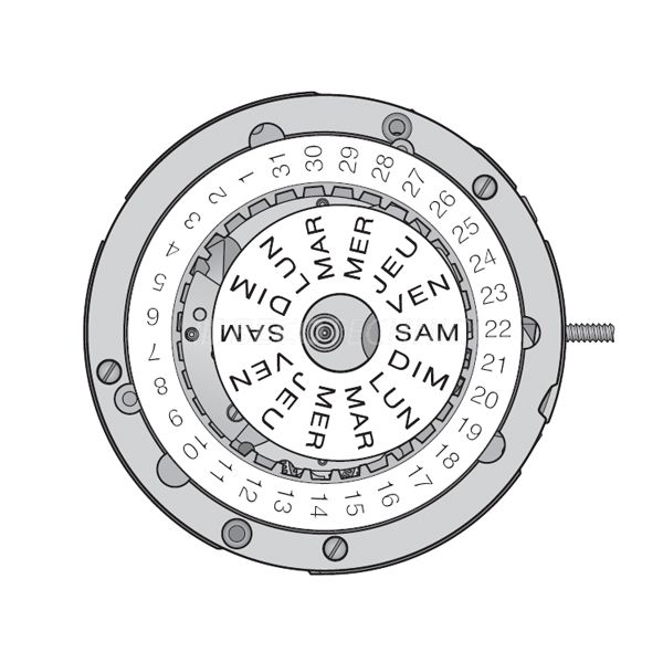 Mvt. ETA 7760-0 H1 SS