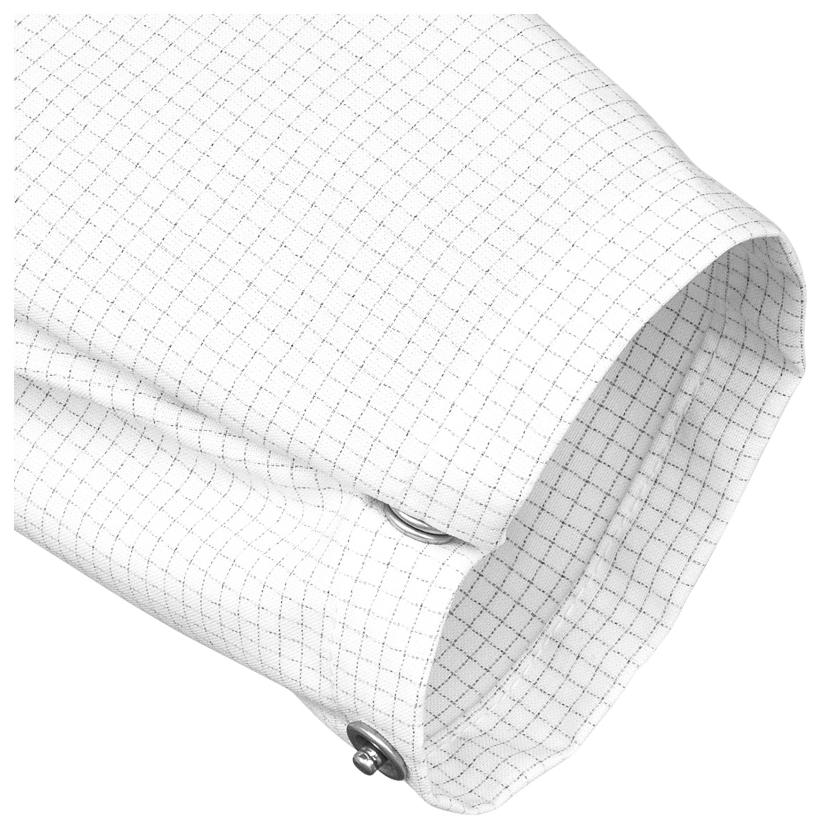 Tablier ESD, court, manches longues, Taille 2XL, blanc, type WL-185