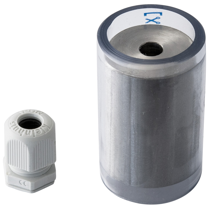 Contre-poids en acier inox pour tuyau d'air comprimé Ø 6 mm Contre-poids en acier inox pour tuyau d'air comprimé Ø 6 mm