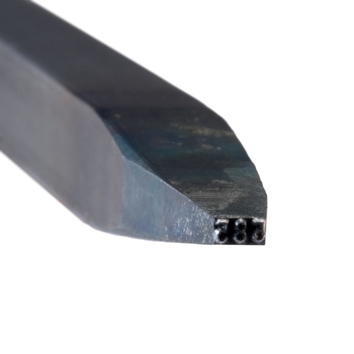 Poinçon droit 925 altitude d'écriture 0,75 mm