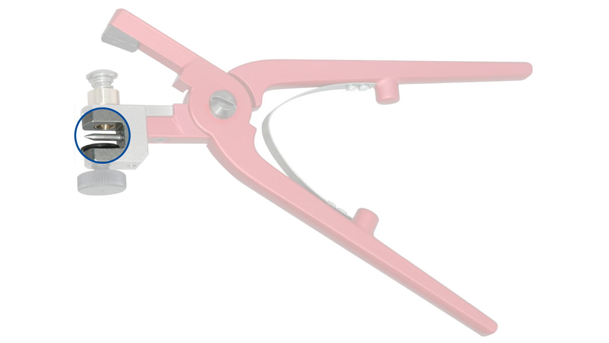 Mandrin de rechange pour pince N° 206150