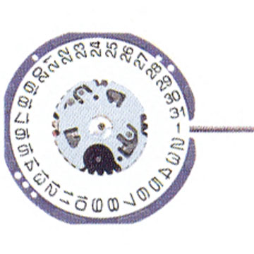 Mvt. SHI VJ32 10 1/2''' SC DATE6 Quartz (364)