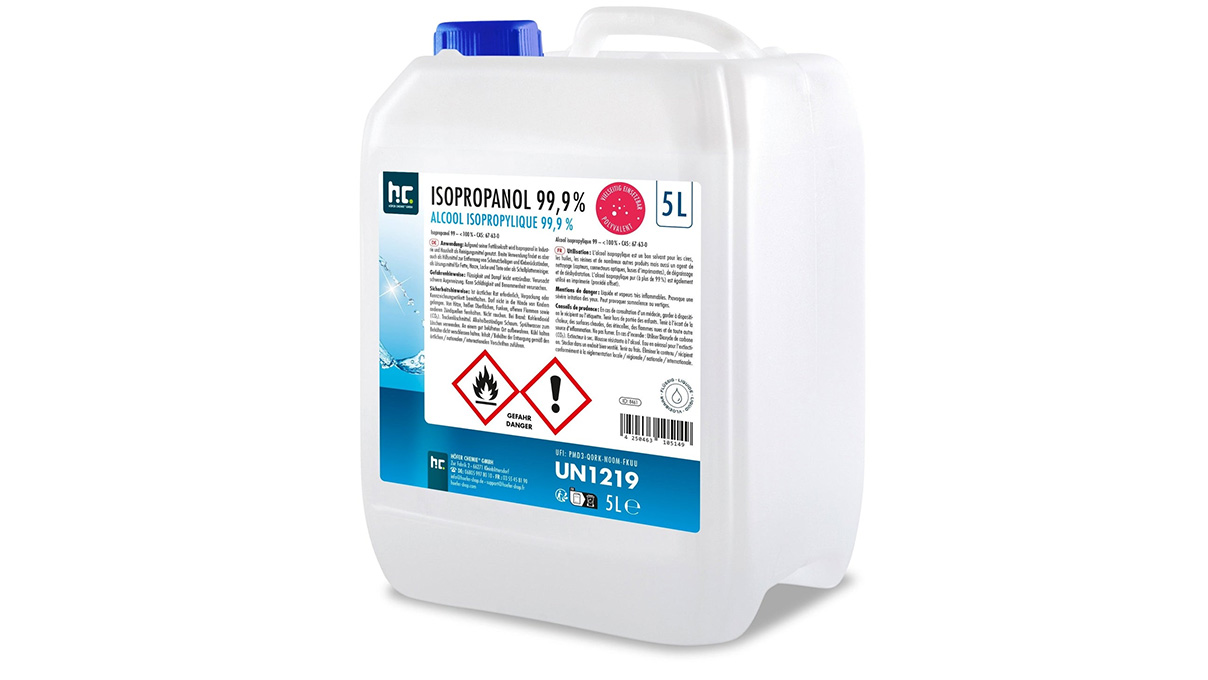 Isopropanol 99,9 %, 5 Liter