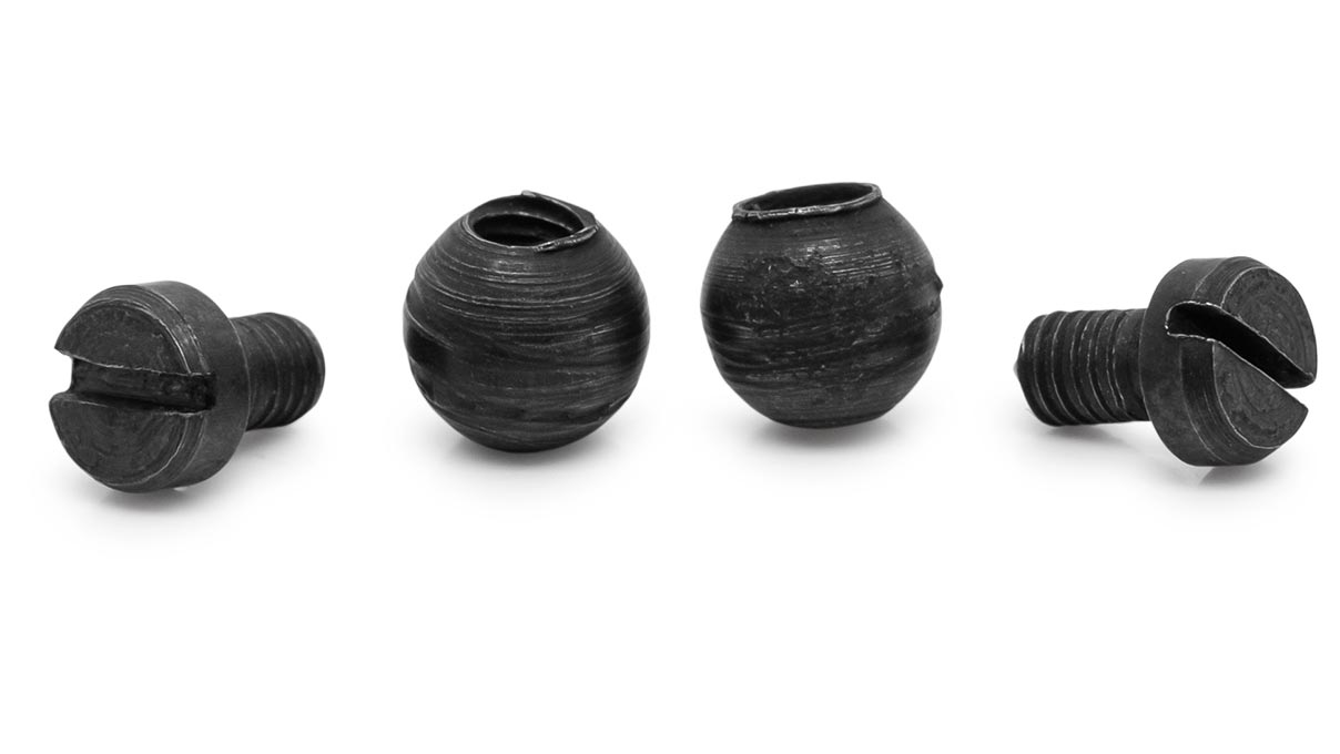Vis de fixation de rechange avec têtes sphériques pour l'ouvreur universel de type V N° 212770
