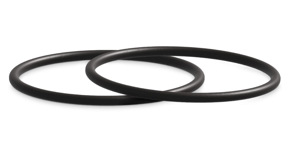 Bergeon 6043-D joints No 1, Ø extérieur 17,2 mm, épaisseur 0,6 mm, 2 pièces