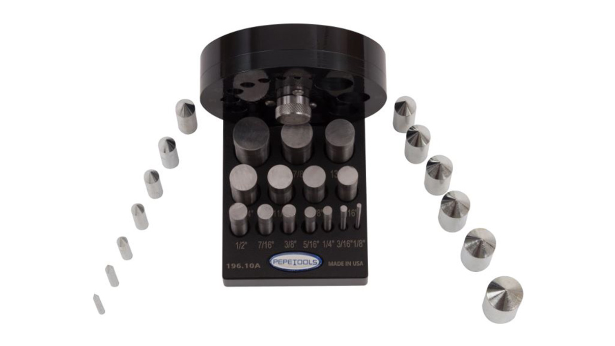 Set d'outils de poinçonnage, découpe de plaques en tranches