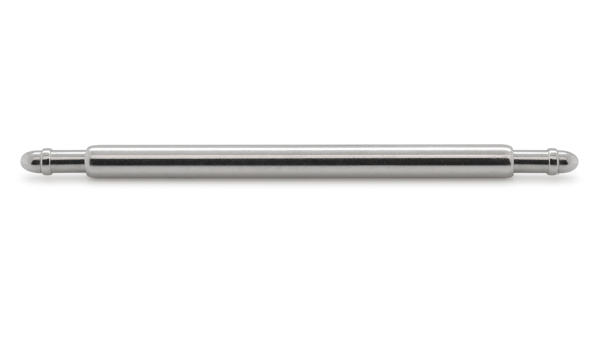 Barrette à ressort pour fermoirs, Ø 1,6 mm, longueur 18 mm, pointes arrondies