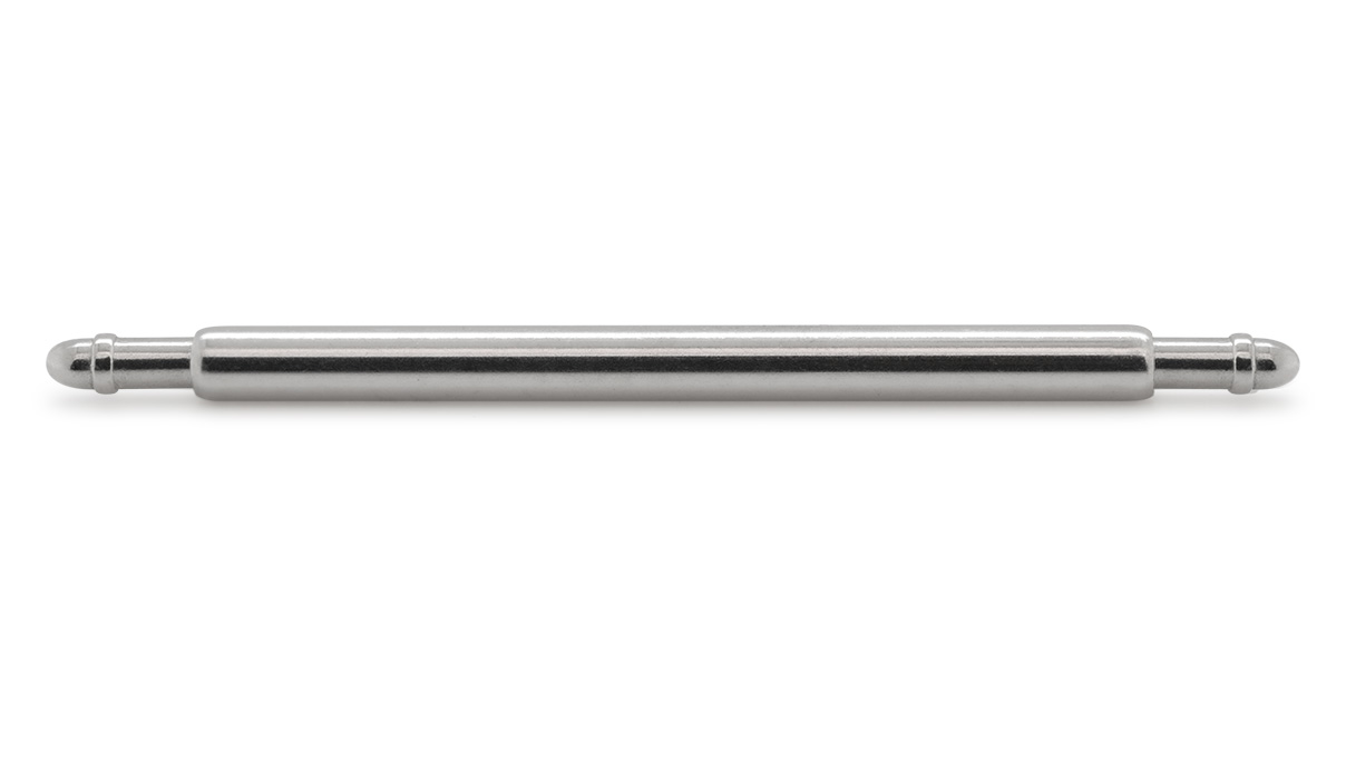 Barrette à ressort pour fermoirs, Ø 1,6 mm, longueur 20 mm, pointes arrondies