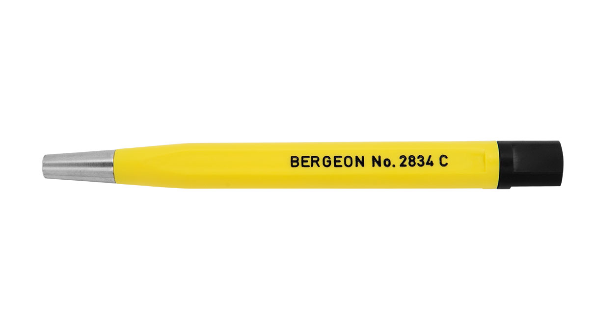 Bergeon 2834-C brosse à gratter, pointe en fibre optique Ø 4 mm, longueur 120 mm