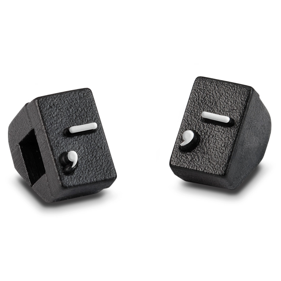 Étiquette de prix imprimé avec : ",-", Noir, Gris-argenté, 10 pièces, Embout