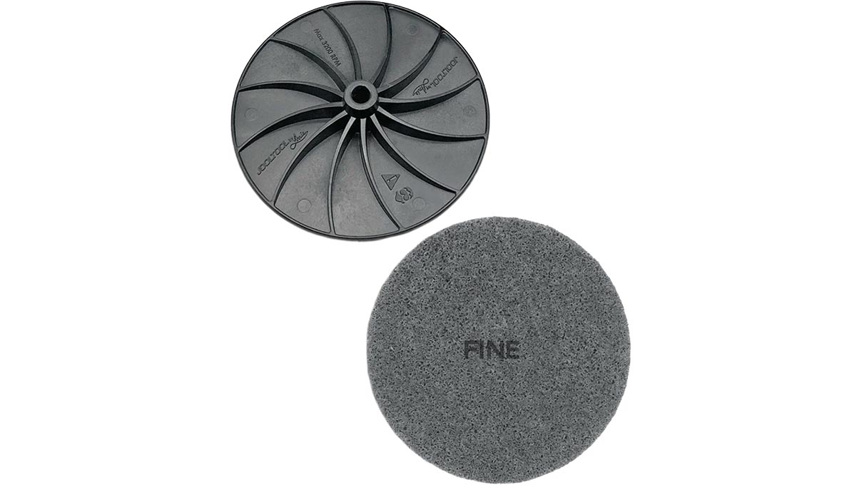 Jooltool Flat Top 3M Scratch Eraser, fin, monté