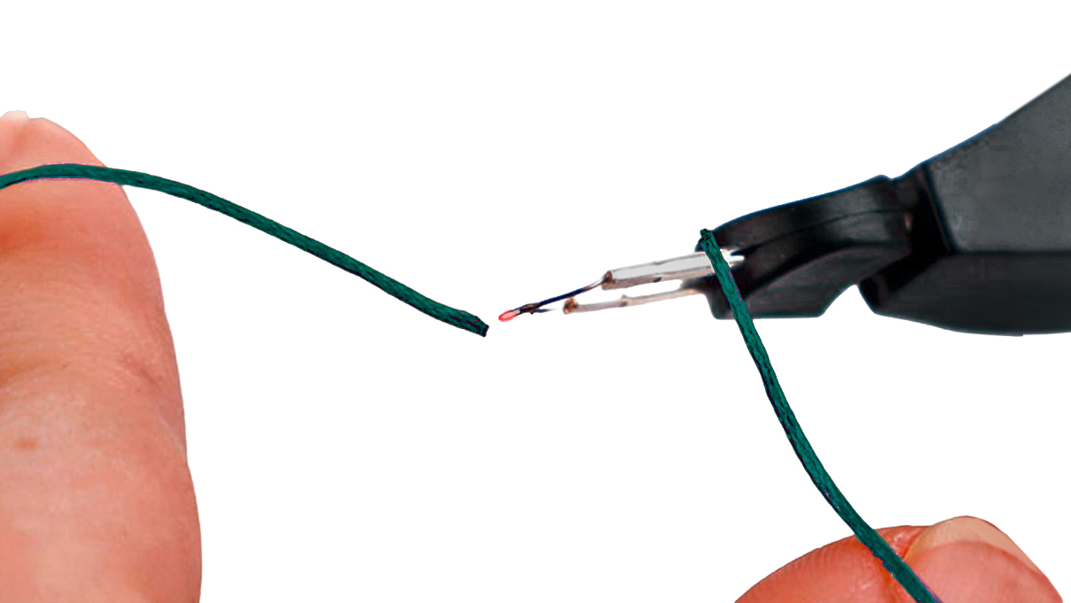 Thread Zap II Brûleur de fils à pile, pour raccourcir, brûler ou souder les extrémités des fils