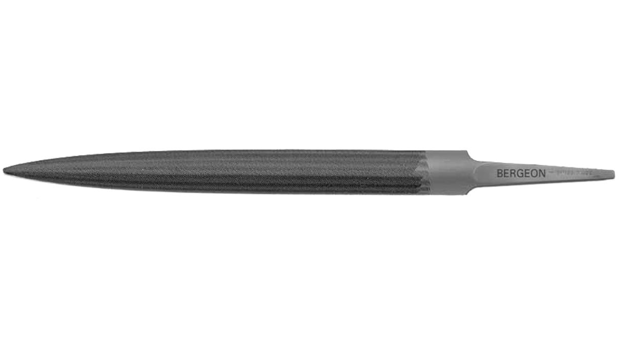 Bergeon 500-1560 lime de précision, mironde, 200 mm, taille 0