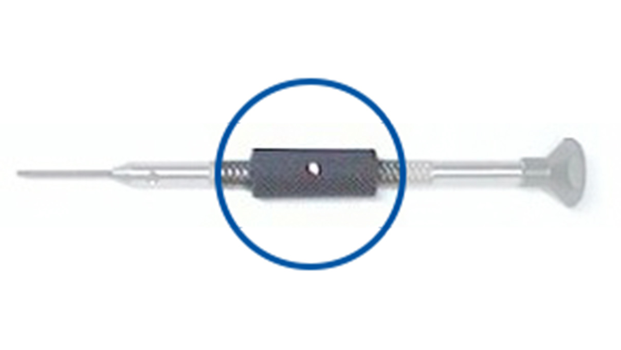 VOH Tambour d'agrandissement tournevis, pour Ø 1,6 - 2 mm