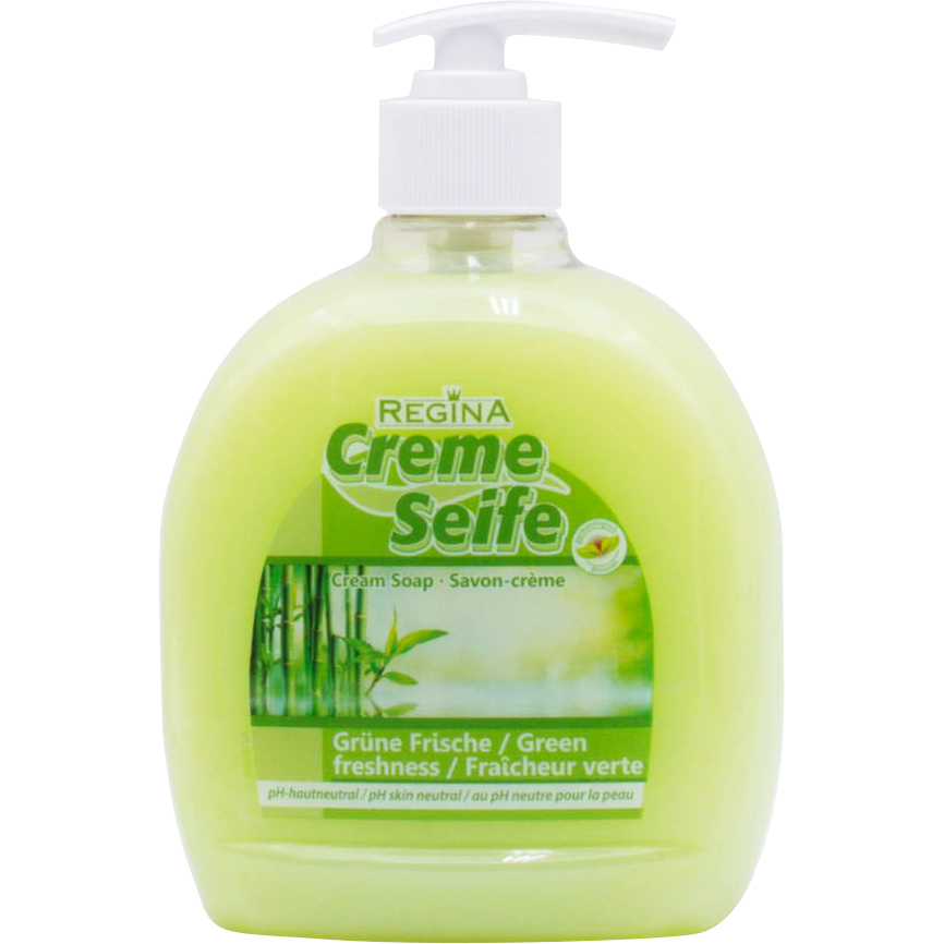 Regina crème de savon fraîcheur verte 500 ml
