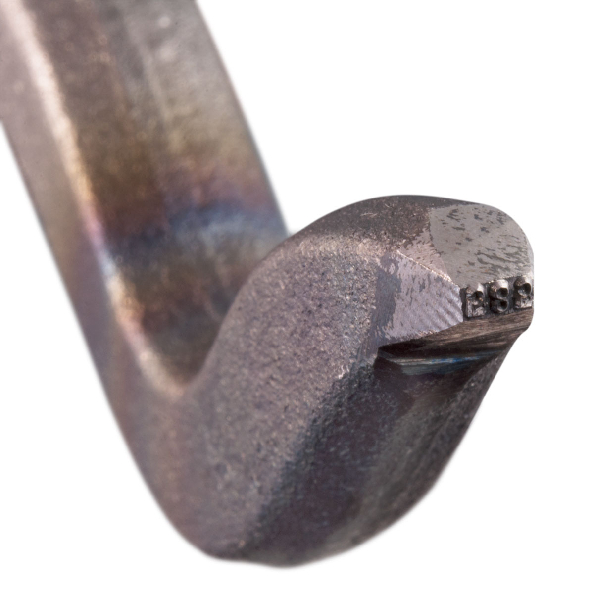 Poinçon à carats courbé, 585, hauteur des caractères 1 mm