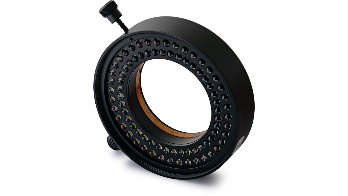 Lampe annulaire VisiLED, S 80-55 BF, distance de travail 45 - 95 mm, Ø 66 mm