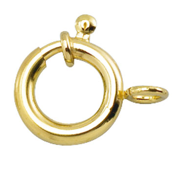 Federringe mit Bund GG 585/-