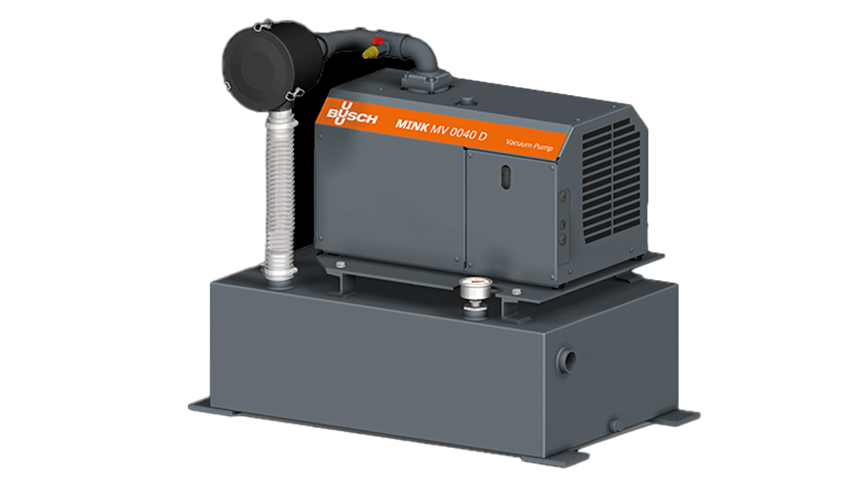 Système d’aspiration Simplex avec pompe à vide VO 0040 B, 380 - 415 V, 50 Hz