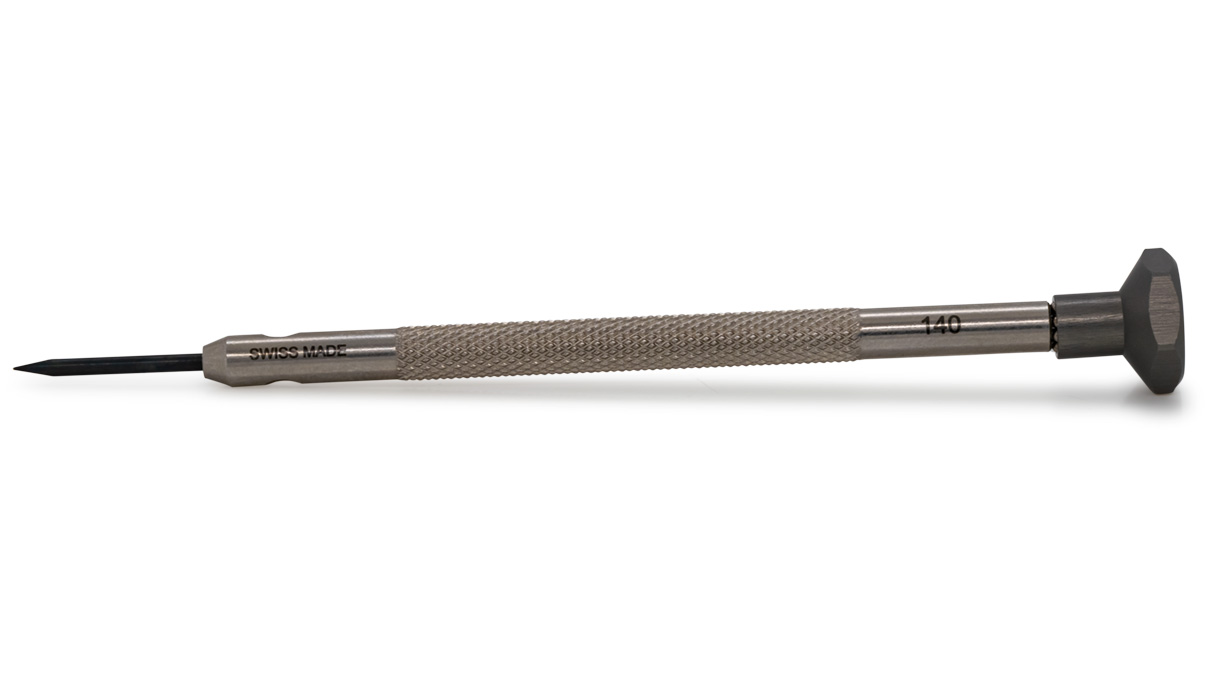 Ergo Tounevis, Fente (V), 1,4 mm, Anthracite, Acier inoxydable