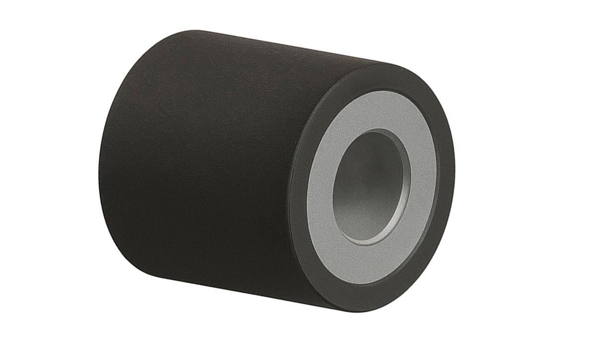 Micromecalp Rouleau d'entraînement pour unités de ponçage à bande, Ø 100 mm, dureté 90 SH