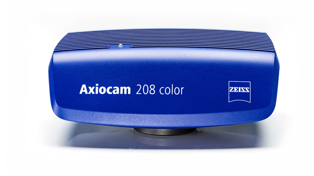 Zeiss AxioCam 208 color : caméra couleur 4K avec USB 3.0, Ethernet et connexion HDMI