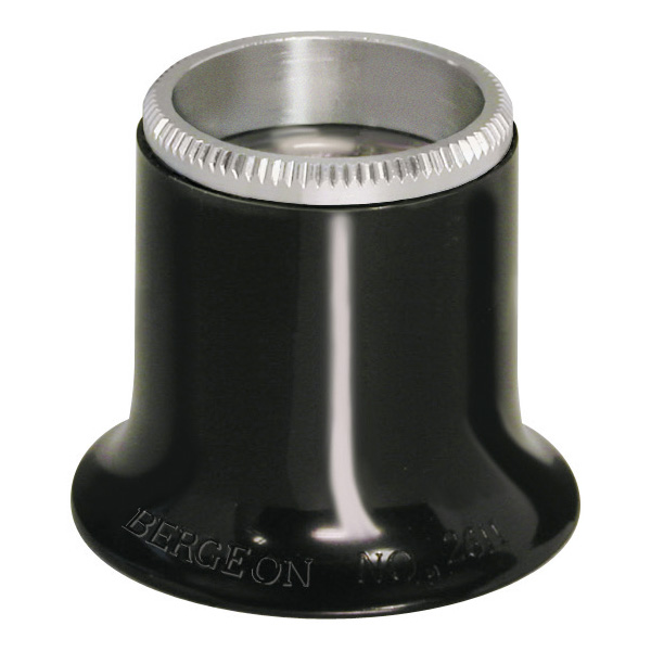 Bergeon 3611-N-4 loupe, grossissement 2,5x