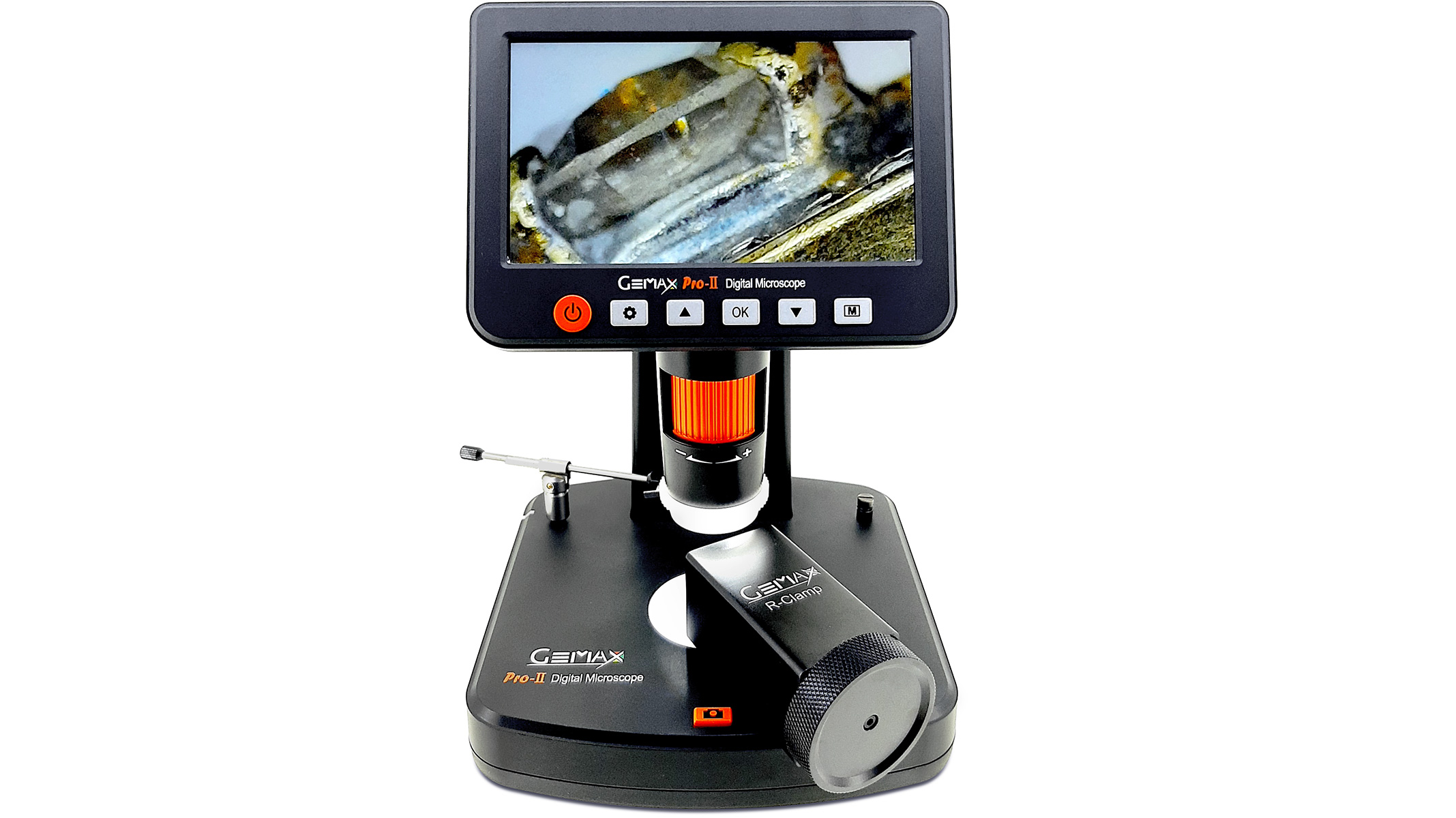 Gemax Pro-II microscope numérique, y compris logiciel, carte SD, prise pour EU et UK, 10x – 300x (1.200 digital)