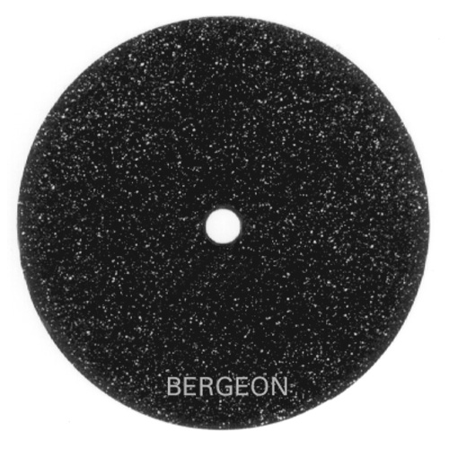 Bergeon 5544-C-001 Meule de rechange, Ø 65 mm, épaisseur 0,5 mm
