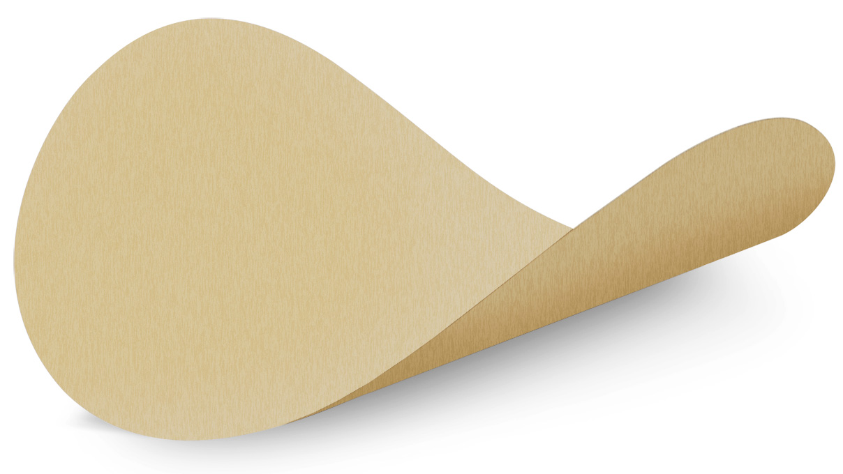 Papier cartonné sans revêtement, beige, Ø 240 mm, non autocollant