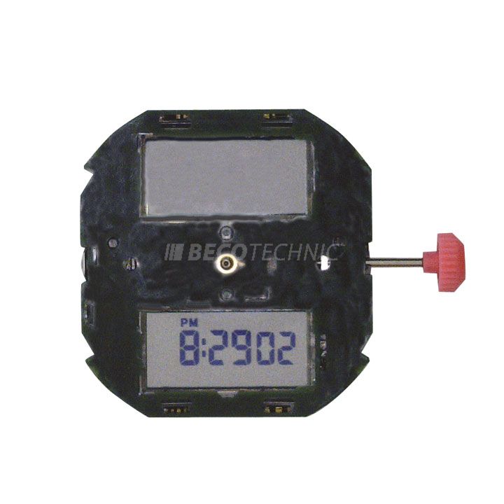 Mvt. Miyota T270 11 1/2''' SC 9 DIGITS WORLD TIME Quartz (399 | SR927W)