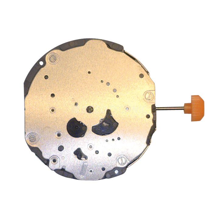 Mvt. Miyota JR10 12 1/2''' DAY6/DATE12 SC RETRO DAY 24H Quartz