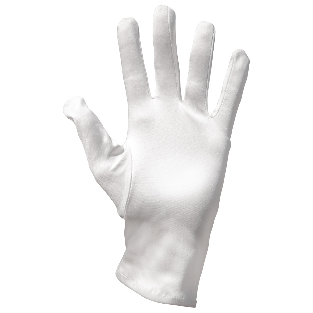 Gants microfibre Haute Couture, blanc, taille XL
