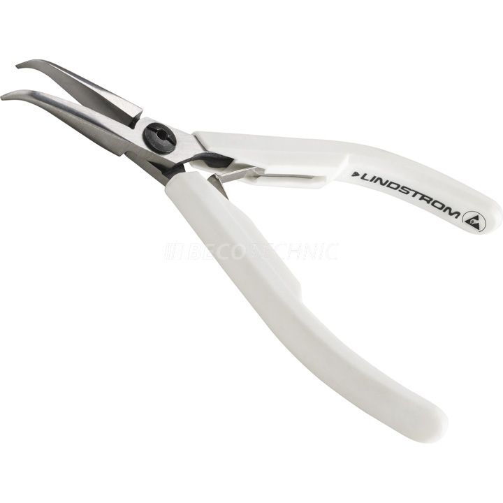 Lindstrom Pince à chaine courbé sans frappe,  longueur 129 mm N° 7892