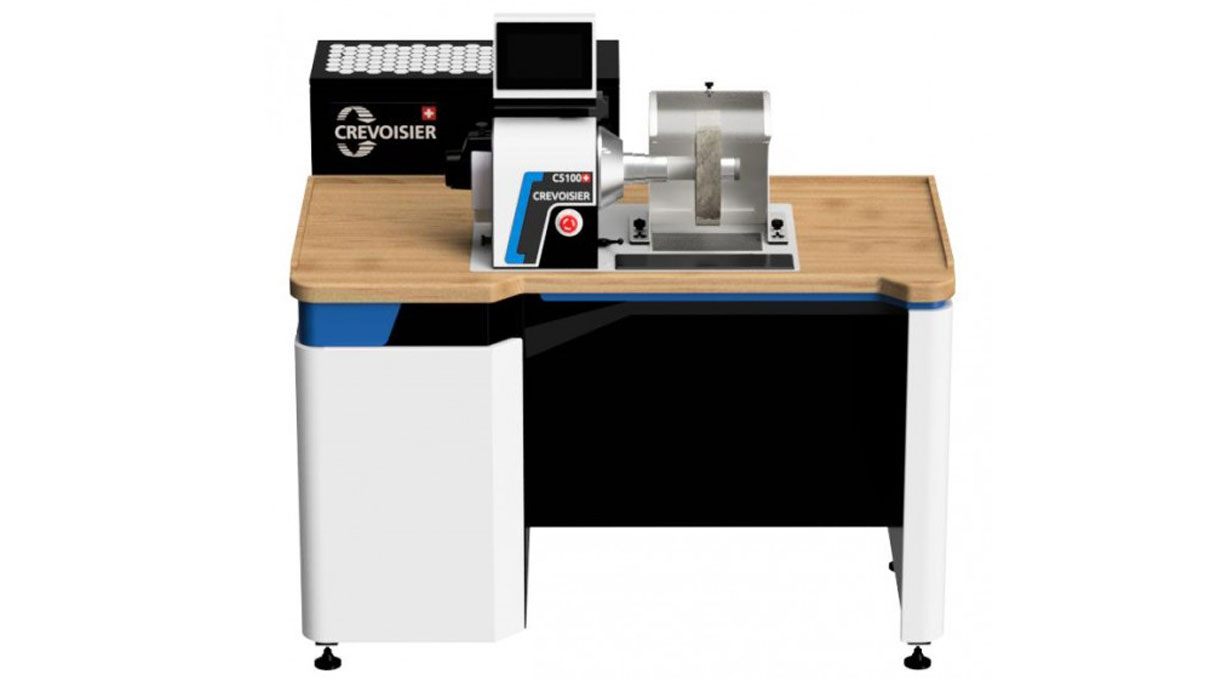 Crevoisier C5100 (M8) avec table de travail DSG-Court, incl. encadrement, incl. aspiration, plateau de table
en boisnaturel revêtement stratifié, bloc d'alimentation en bas (400 V) Crevoisier C5100 (M8) avec table de travail DSG-Court, incl. encadrement, incl. aspiration, plateau de table
en boisnaturel revêtement stratifié, bloc d'alimentation en bas (400 V)