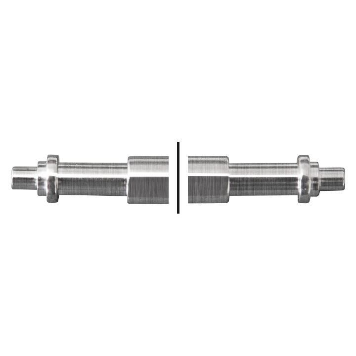 Barrettes, longueur tuyau ST 16,00 mm, Ø 1,80 mm, longueur pivot 1,00 mm, Ø 0,88 mm