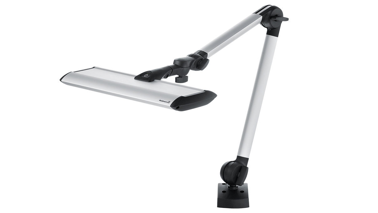 Luminaire Taneo TND 2100/D50/D, mate, 38 W, spectre complet, bras duo court