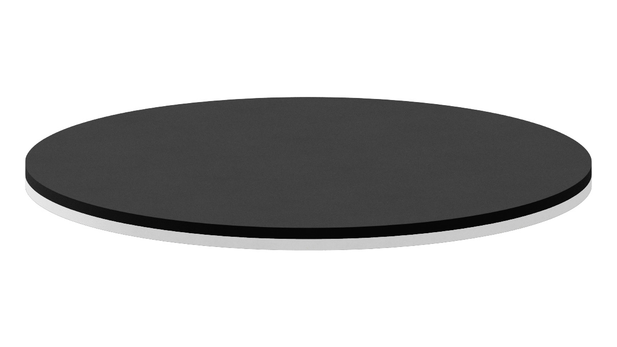 Zeiss Plaque d'insertion pour trépieds, Ø 84 mm, plastique, noir et blanc