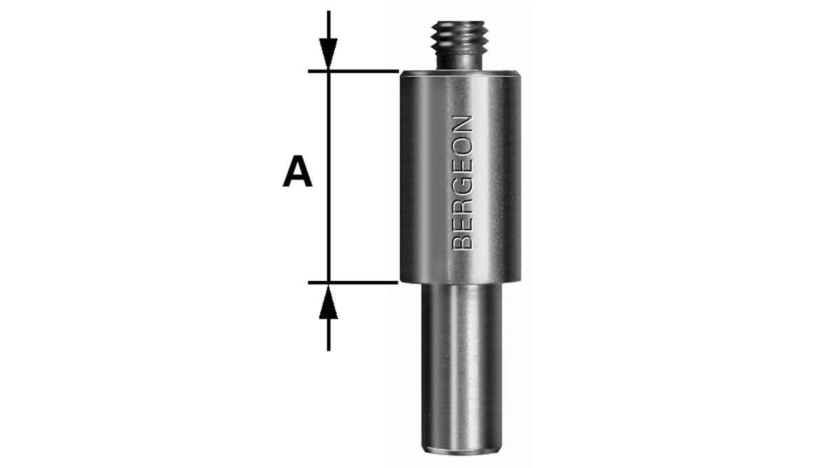 Bergeon 5500-T28 Supports supplémentaries 28 mm pour potence à crémaillère N° 6178 & N° 5500