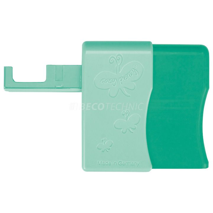 Easy Piercy Comfort 1 paire de boutons d'oreilles Ø 3,95 mm, doré, imitation améthyste