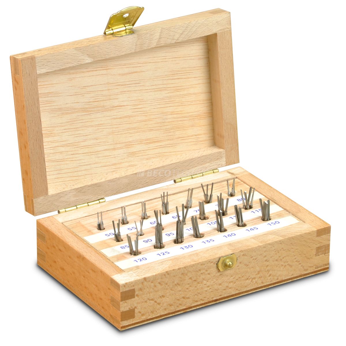 Assortiment de 72 forets, Ø 0,50 - 1,50 mm