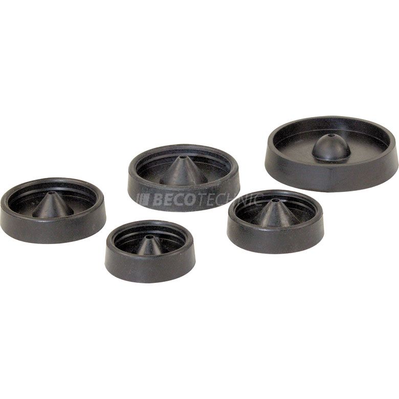 Teller für Küvetten mit Ø 125 mm, Gummi