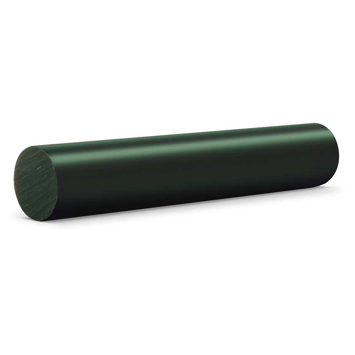 Tube en cire, Ø 27 mm, rond et solide, vert, dur