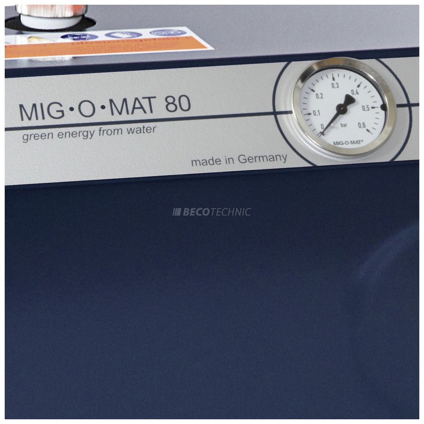 Mig-O-Mat Lötstar 80, unité de brasage à gaz avec production de gaz de 80l/h