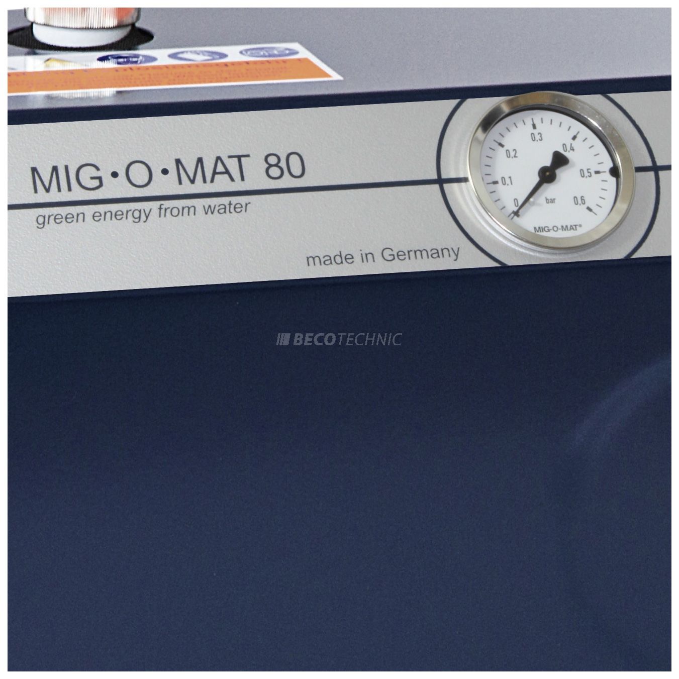 Mig-O-Mat Lötstar 80, unité de brasage à gaz avec production de gaz de 80l/h