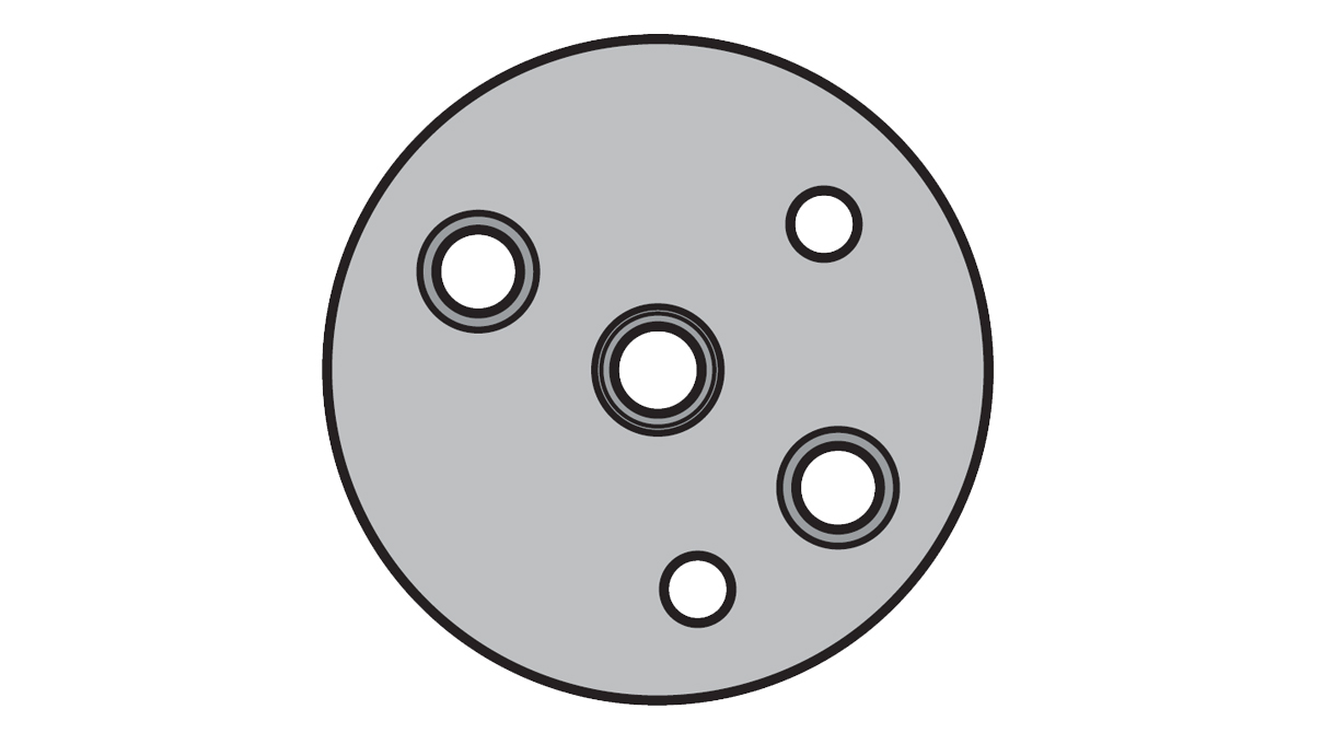 Sellita Noyau de roue de couronne pour SW500-1 Partie 423
