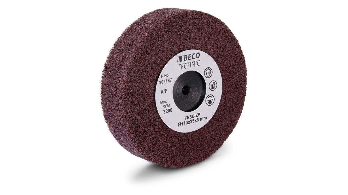 Satiflex disque abrasif fin Ø 110 x 25 x 6 mm, aluminum oxide